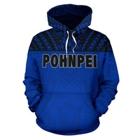 Pohnpei All Over Hoodie Micronesia Version - Polynesian Pride