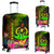 Vanuatu Polynesian Luggage Covers - Hibiscus and Banana Leaves - Polynesian Pride