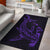 Hawaii Hammerhead Shark Polynesian Rug Rug Purple - Polynesian Pride