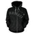 Hawaii Polynesia Hoodie Gray Tatau Style - Polynesian Pride