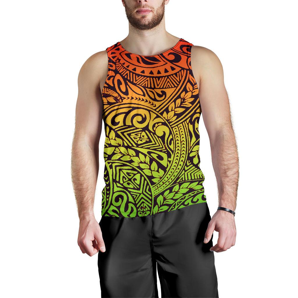 Polynesian Men Tank Top 43 Reggae - Polynesian Pride
