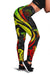 Palau Women's Leggings - Reggae Tentacle Turtle - Polynesian Pride