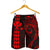 Kanaka Hawaii Map Red Polynesian Men's Short - Polynesian Pride