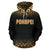 Pohnpei All Over Hoodie Gold Fog Style - Polynesian Pride