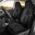 Hawaii Car Seat Covers - Hawaii Hula Girl Hibiscus Map Gray - Polynesian Pride