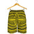 Polynesian Seamless Yellow Men's Short Men's Shorts Yellow - Polynesian Pride