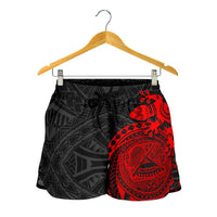 American Samoa Women's Shorts - Polynesian Lizard - Polynesian Pride
