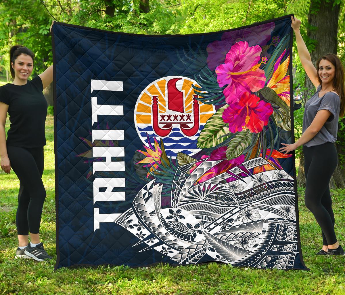 Tahiti Premium Quilt - Tahiti Summer Vibes - Polynesian Pride