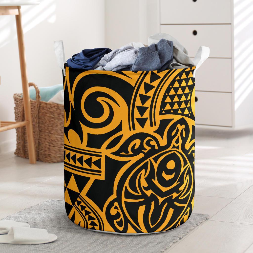 Polynesian Laundry Basket - Poly 51 Laundry Basket One Size Yellow - Polynesian Pride
