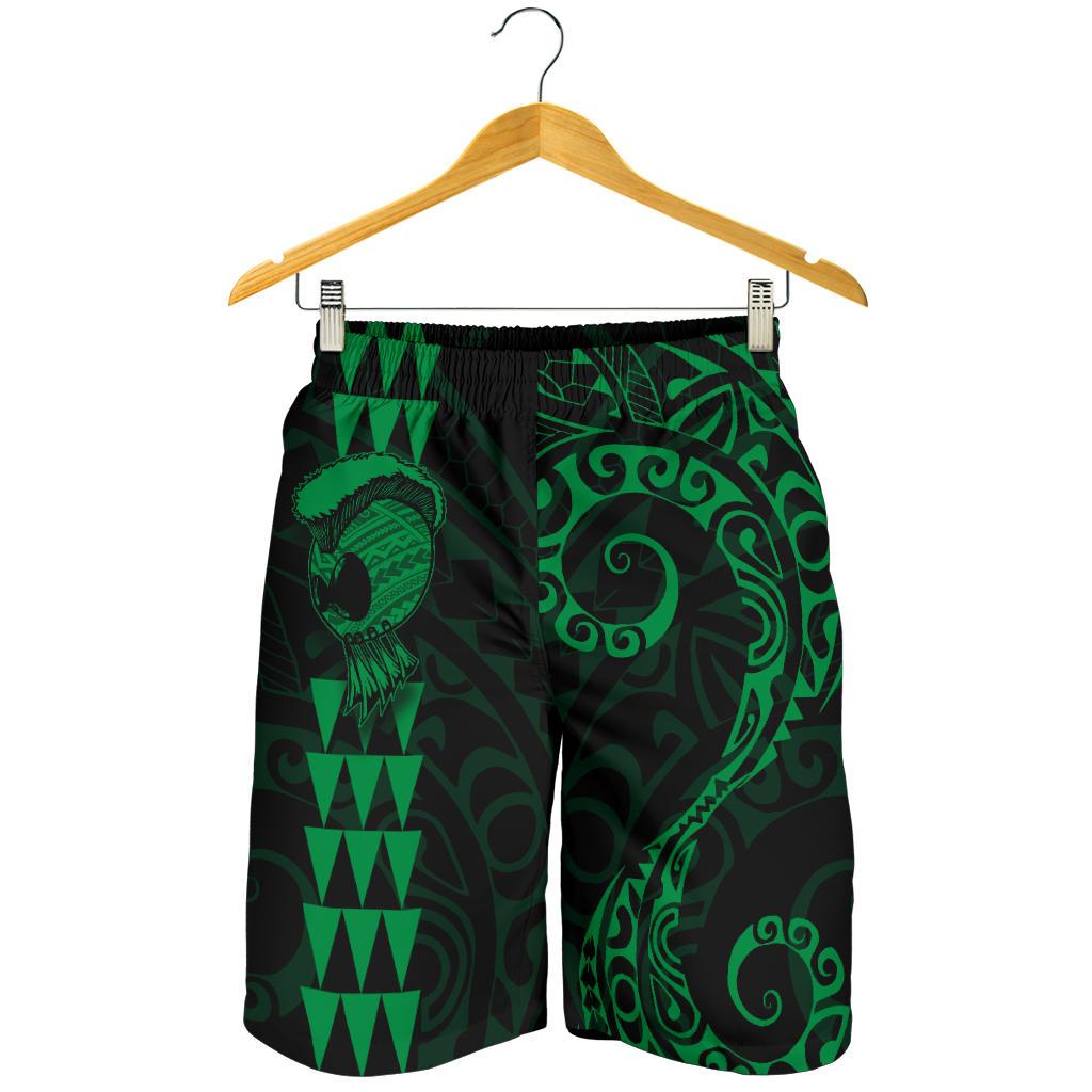 Hawaii Warrior Men's Shorts Green - Polynesian Pride