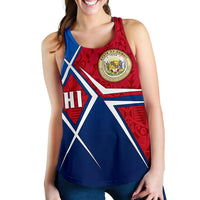 Polynesian Hawaii Women's Racerback Tank - Hawaii Seal - Polynesian Pride