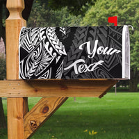Fiji Mailbox Cover - Custom Personalised Wings Style Mailbox Cover - Fiji Black - Polynesian Pride