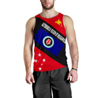 Papua New Guinea Men's Tank Top - Autonomous Region of Bougainville Province - Polynesian Pride