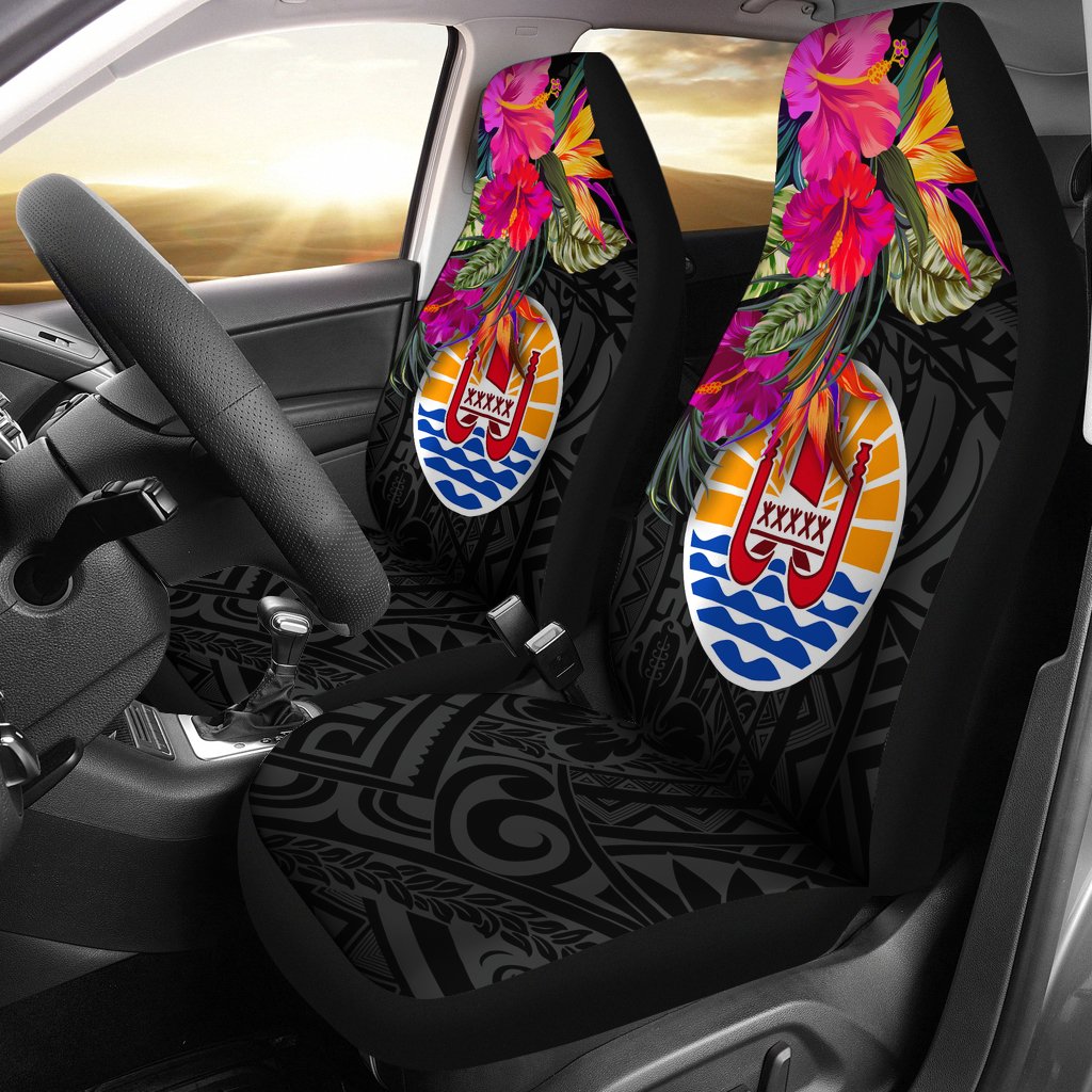 tahiti-car-seat-covers-polynesian-hibiscus-pattern