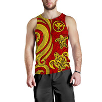Polynesian Hawaii (Kanaka Maoli) Men Tank Top - Red Tentacle Turtle - Polynesian Pride