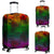 Polynesian Luggage Covers - Green Hibiscus Patterns - Polynesian Pride
