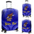 American Samoa Polynesian Custom Personalised Personalized Luggage Covers - Bald Eagle (Blue) - Polynesian Pride