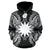 Nauru Polynesian ll Over Hoodie Map Black - Polynesian Pride