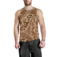 Polynesian Men Tank Top 41 Brown - Polynesian Pride