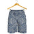 Polynesian Culture Blue White Men's Short - Polynesian Pride