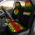 American Samoa Custom Personalised Car Seat Covers - American Samoa Seal Fog Reggae Style Universal Fit Reggae - Polynesian Pride