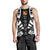 Tonga Men Tank Top - Polynesian Tattoo Black Black - Polynesian Pride