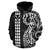 Hawaii Tattoo Hoodie White - Polynesian Pride