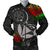 Polynesian Hawaii Men's Bomber Jacket - Kanaka Maoli Hawaiian Map Black - Polynesian Pride