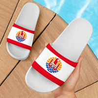 Tahiti Sandals - Flag Of Tahiti - Polynesian Pride