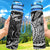 Cook Islands Custom Personalised Hydro Tracking Bottle - Wing Style Hydro Tracking Bottle - Cook Islands 32oz Large Black - Polynesian Pride