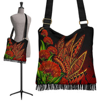 Polynesian Hawaii Crossbody Boho Handbag - Ohia Lehua - Polynesian Pride