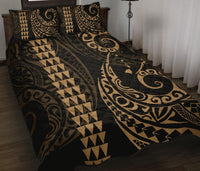 Polynesian Hawaii Quilt Bed Set Brown - AH Brown - Polynesian Pride