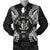 Niue Polynesian Men's Bomber Jacket Map Black Black - Polynesian Pride