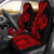 Tonga Polynesian Car Seat Covers - Circle Style 02 Universal Fit Black - Polynesian Pride