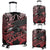 Samoa Polynesian Luggage Covers - Eagle Tribal Pattern Red Red - Polynesian Pride