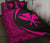 Hawaii Kanaka Polynesian Quilt Bed Set - Circle Style Pink - Polynesian Pride
