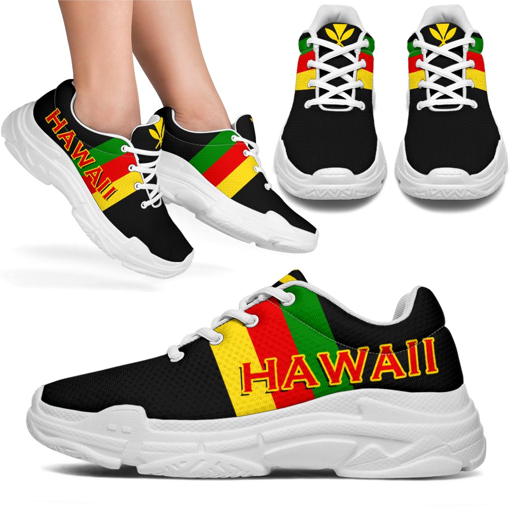 Kanaka Maoli Chunky Sneakers - Luxury Sneakers - Polynesian Pride