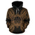 Federated States of Micronesian Polynesian ll Over Hoodie Map Gold - Polynesian Pride