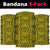 Polynesian Symmetry Yellow Bandana 3 - Pack - Polynesian Pride