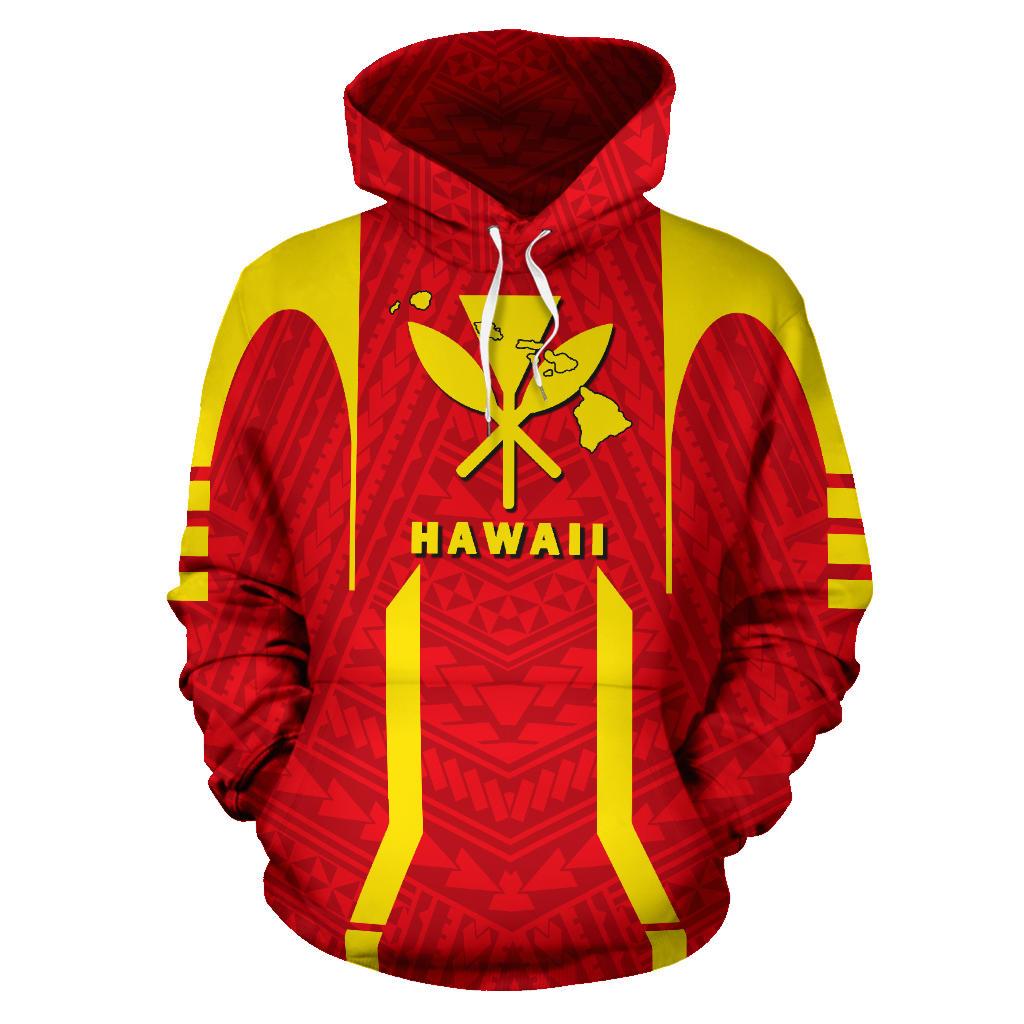 Hawaii Kanaka Polynesian Hoodie - Polynesian Pride