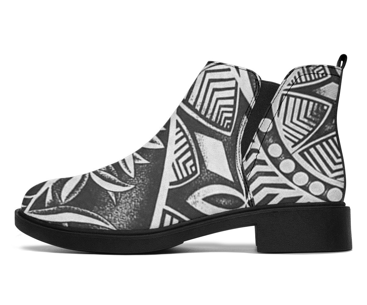 Polynesian Fashion Boots 41 Women Black - Polynesian Pride