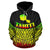Tahiti Polynesian Hoodie Reggae Pride Map nd Seal - Polynesian Pride