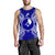 Yap Polynesian Men Tank Top Map Blue Blue - Polynesian Pride
