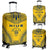 Niue Flag Polynesian Chief Luggage Cover Yellow - Polynesian Pride