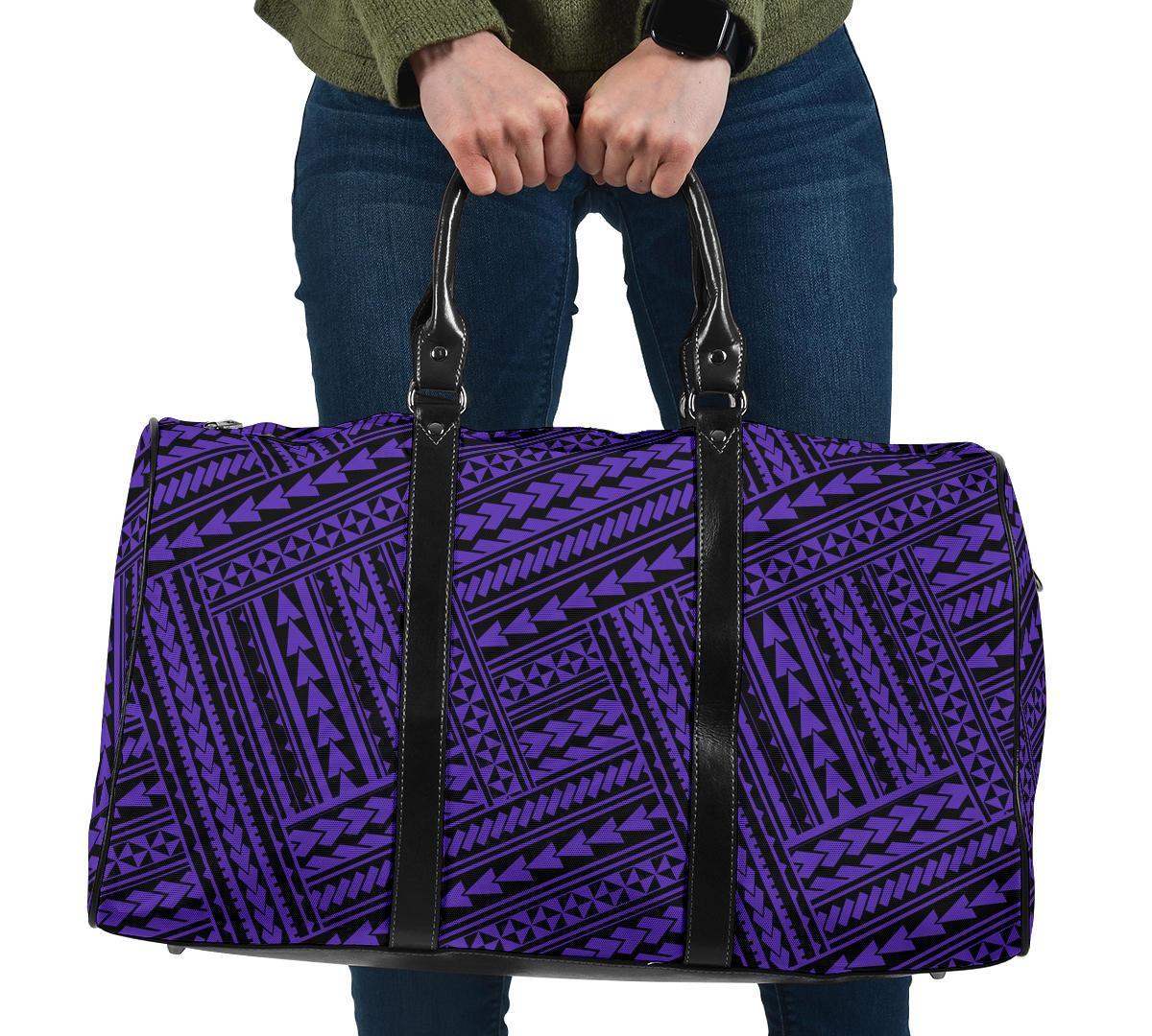 Polynesian Nation Violet Hawaii Travel Bag Travel Bag One size Violet - Polynesian Pride
