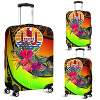 Tahiti Luggage overs - Polynesian Hook And Hibiscus (Raggae) - Polynesian Pride
