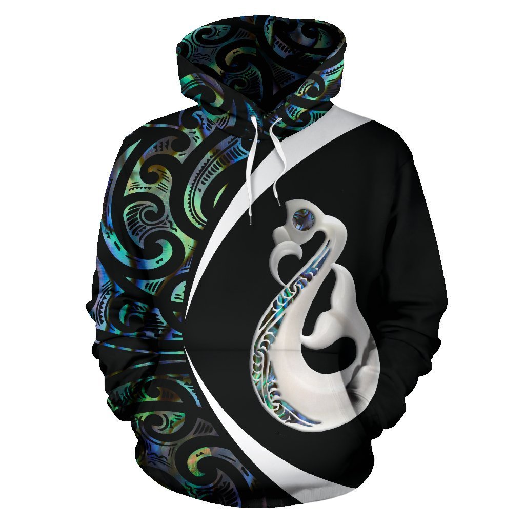 maori-manaia-paua-shell-hoodie-customized-circle-style