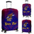 American Samoa Polynesian Custom Personalised Personalized Luggage Covers - Bald Eagle (Blue - Red) - Polynesian Pride