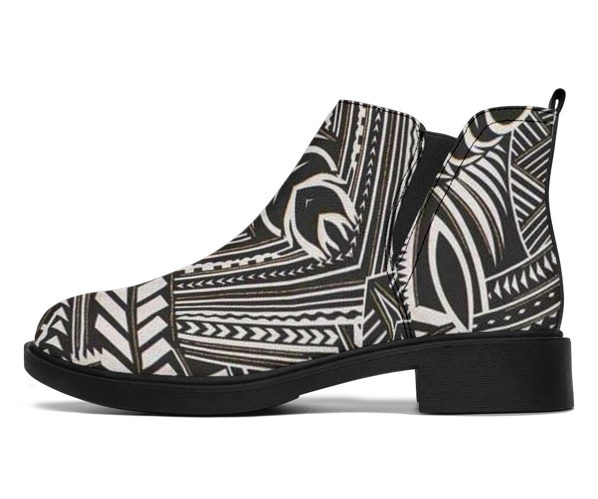 Polynesian Fashion Boots 31 Women Black - Polynesian Pride