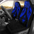 Guam Polynesian Car Seat Covers Pride Seal And Hibiscus Blue Universal Fit Blue - Polynesian Pride